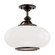 Canton One Light Semi Flush Mount in Old Bronze (70|9815FOB)