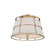 Savona Two Light Semi Flush Mount in Aged Brass (70|9814AGB)