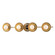 Julien LED Bath Bracket in Aged Brass (70|9804AGB)