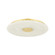 Highland Falls LED Flush Mount in Aged Brass (70|9500AGB)
