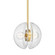 Kert Two Light Pendant in Aged Brass (70|9417AGB)