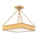 Middlebury Three Light Semi Flush Mount in Aged Brass (70|933AGB)