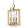 Wellington Four Light Pendant in Aged Brass (70|9312AGB)