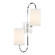 Junius Two Light Wall Sconce in Polished Nickel (70|9100PN)