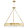 Middlebury Eight Light Pendant in Aged Brass (70|903AGB)