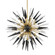 Sparta 12 Light Chandelier in Aged Brass (70|9031AGB)