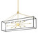 Glendale Ten Light Island Pendant in Aged Brass (70|8948AGBBK)