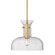Coffey One Light Pendant in Aged Brass (70|7916AGB)