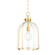 Eldridge One Light Pendant in Aged Brass (70|7306AGB)
