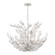 Tulip Nine Light Chandelier in Silver Leaf (70|7228SL)