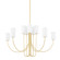 Harlem Ten Light Chandelier in Aged Brass (70|6848AGB)