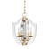 Arietta Four Light Pendant in Aged Brass (70|6512AGB)