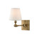 Hillsdale One Light Wall Sconce in Aged Brass (70|6231AGB)