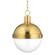 Lambert One Light Pendant in Aged Brass (70|615AGB)