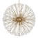 Dunkirk 16 Light Chandelier in Aged Brass (70|6039AGB)