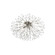 Dunkirk Four Light Semi Flush Mount in Polished Nickel (70|6000PN)
