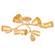 Vine 12 Light Semi Flush Mount in Gold Leaf (70|5045GL)