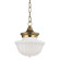 Dutchess One Light Pendant in Aged Brass (70|5009AGB)