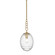 Venice One Light Pendant in Aged Brass (70|4908AGB)