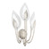 Blossom Three Light Wall Sconce in Silver Leaf (70|4803SL)