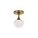 Fleming LED Bath Bracket in Aged Brass (70|4741AGB)