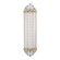 Albion LED Bath Bracket in Aged Brass (70|414AGB)