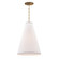 Worth One Light Pendant in Aged Brass (70|3916AGB)