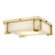 Delmar LED Flush Mount in Aged Brass (70|3913AGB)