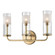 Wentworth Three Light Wall Sconce in Aged Brass (70|3903AGB)