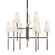Bowery Nine Light Chandelier in Aged Brass/Old Bronze (70|3734AOB)