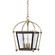 Hollis Four Light Lantern in Aged Brass (70|3612AGB)