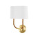 Webson Two Light Wall Sconce in Aged Brass (70|3502AGB)