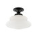Petersburg One Light Semi Flush Mount in Old Bronze (70|3412FOB)
