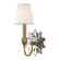 Barton One Light Wall Sconce in Aged Brass (70|3211AGB)