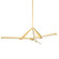 Jonas LED Chandelier in Aged Brass (70|3046AGB)