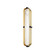 Tribeca LED Bath Bracket in Aged Brass (70|2916AGBBK)