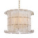 Brasher Eight Light Chandelier in Aged Brass (70|2908AGB)