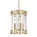 Haddon Four Light Lantern in Aged Brass (70|2812AGB)
