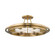 Chambers Six Light Semi Flush Mount in Aged Brass (70|2721AGB)