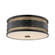 Gaines Three Light Flush Mount in Aged Old Bronze (70|2206AOB)