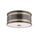Gaines Two Light Flush Mount in Aged Brass/Old Bronze (70|2202AOB)