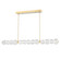Lindley LED Island Pendant in Aged Brass (70|1950AGB)