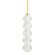 Lindley LED Pendant in Aged Brass (70|1905AGB)