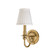 Beekman One Light Wall Sconce in Aged Brass (70|1901AGB)