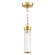 Soriano One Light Pendant in Aged Brass (70|1700AGB)