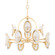 Danes 12 Light Chandelier in Vintage Gold Leaf (70|1534VGL)