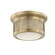Bangor LED Flush Mount in Aged Brass (70|1440AGB)