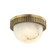 Ainsley LED Flush Mount in Aged Brass (70|1430AGB)
