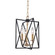 Laszlo Three Light Pendant in Aged Brass (70|1110AGB)