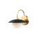 Barron One Light Wall Sconce in Aged Brass (70|1011AGB)